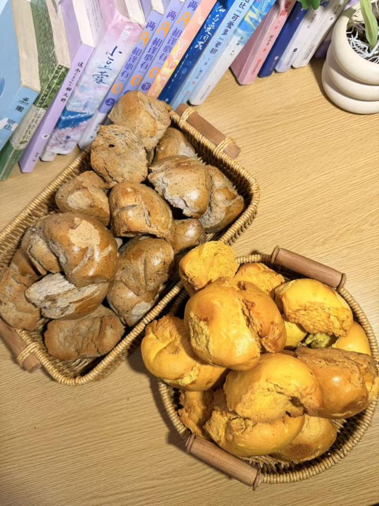 【混合口味】烤窝头 270g*2袋 玉米窝头+黑米窝头