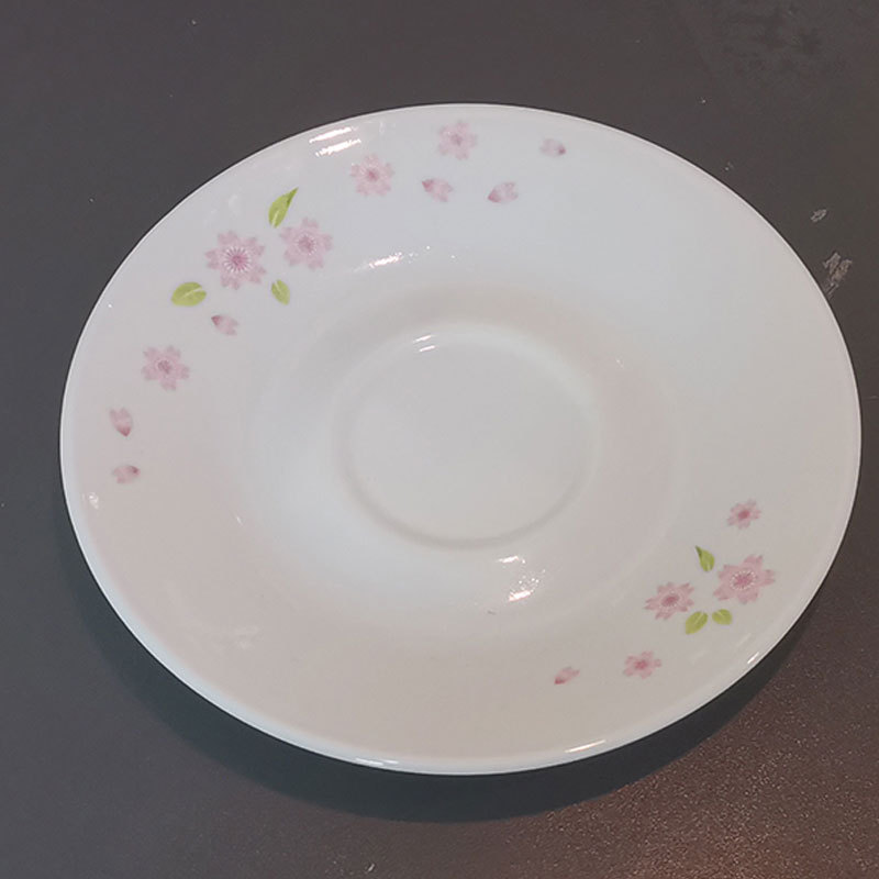康宁 15.5cm进口花色餐碟(多色可选）·白色