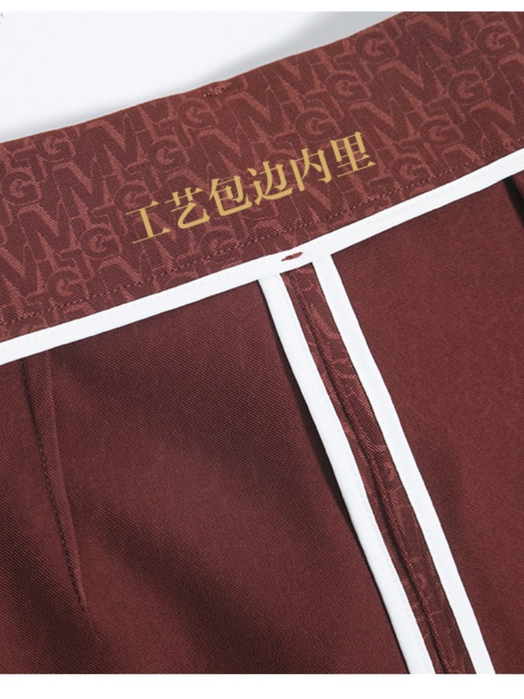 【大牌代工厂出品】和顺圣春秋轻熟风高腰阔腿裤2713·灰咖