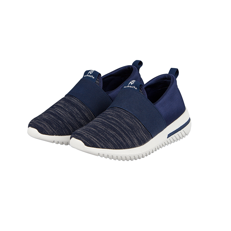 airbreathe弹力飞织休闲男女鞋8560灰色男