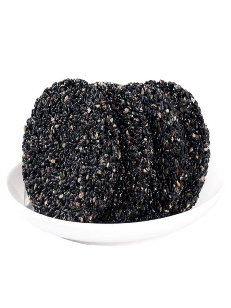 高钙黑芝麻饼 发2箱 共516g 约26袋 高钙蜂蜜代餐早餐独立包装糕点