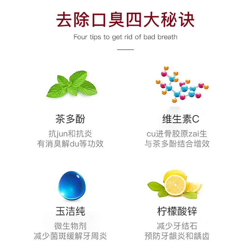 HZ专研专利抗口臭牙膏超值组