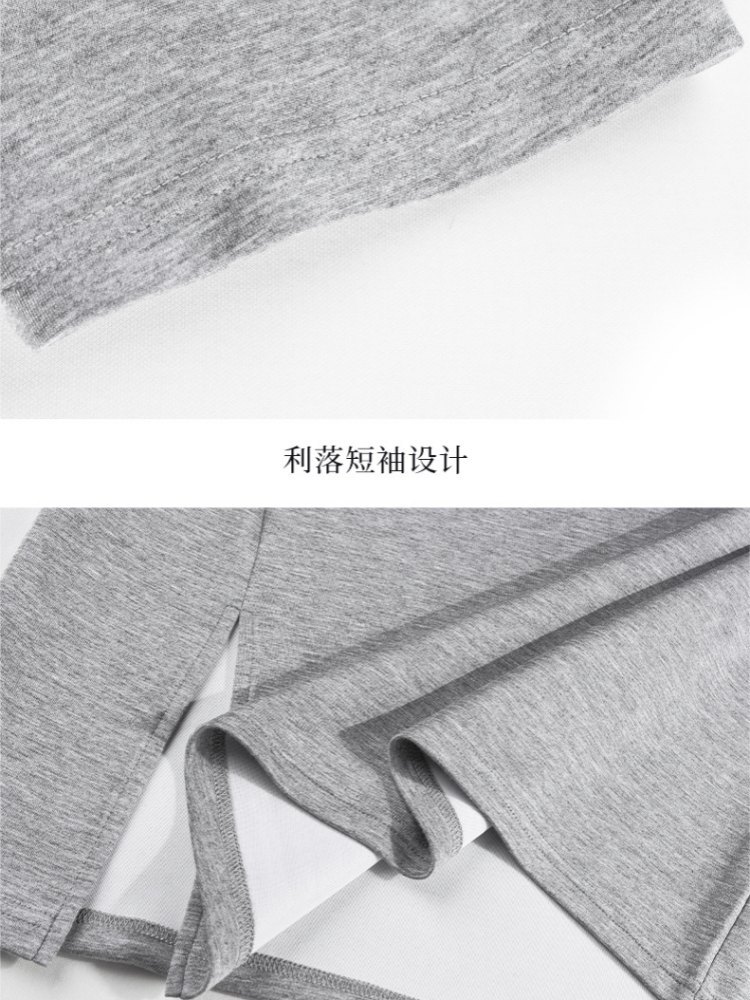 轩凌子撞色POLO领收腰连衣裙XS82620076·黑色