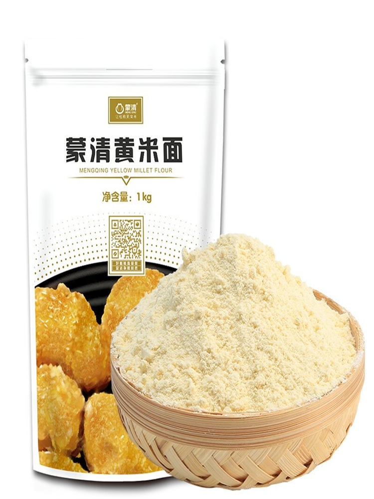 蒙清面粉类·黄米面1kg*2+小米面1kg*2