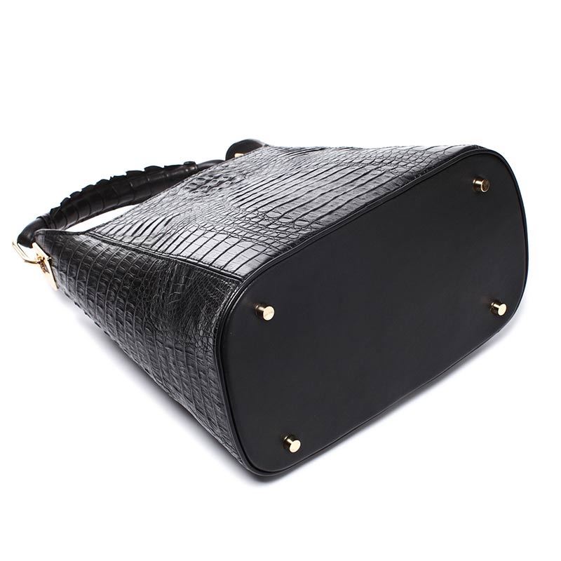 dmom蒂蒙贾姬鳄鱼包 黑色