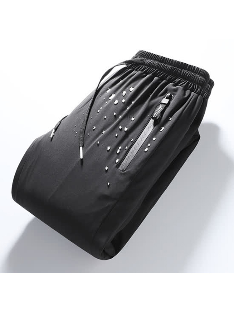 砍款清仓 男女同款90白鸭绒羽绒裤(束口/平口可选)·黑色束口款