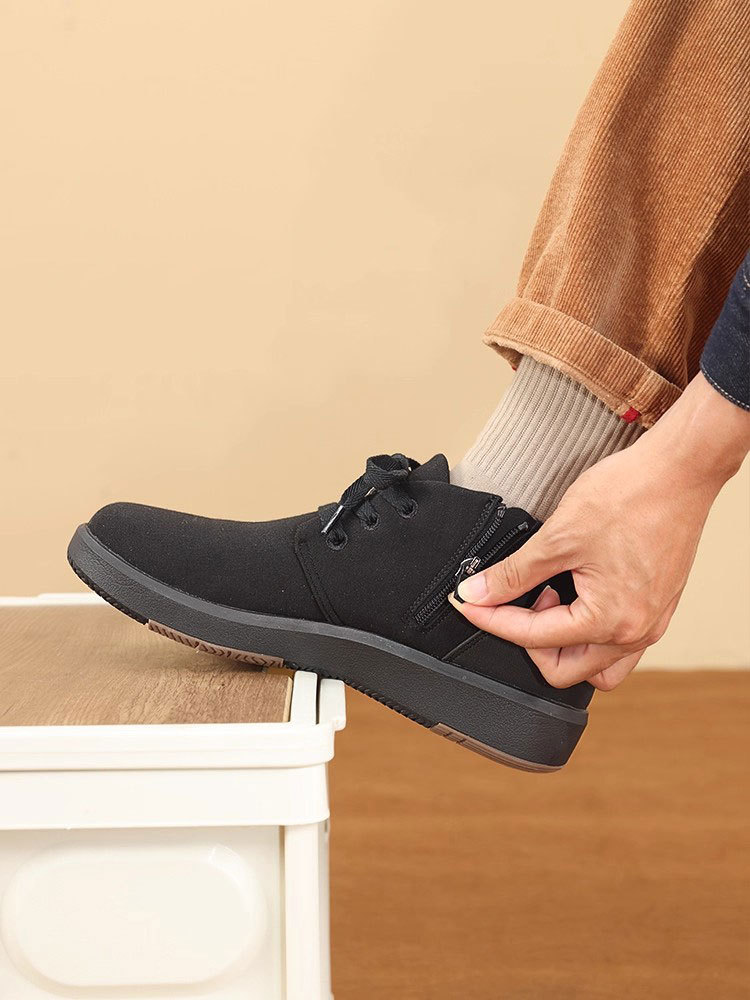 日本品牌Pansy男士中帮靴·黑色