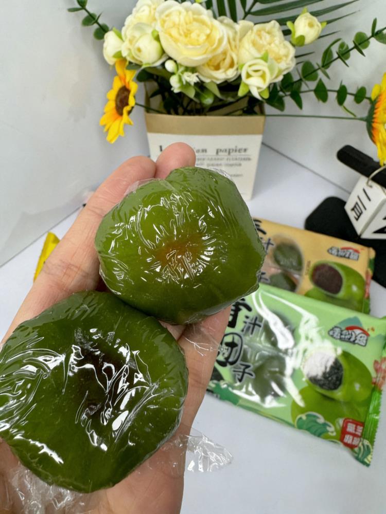【混合口味】艾草青团子 共36枚 258g*6盒 咸蛋黄肉松、榴莲、黑芝麻口味等
