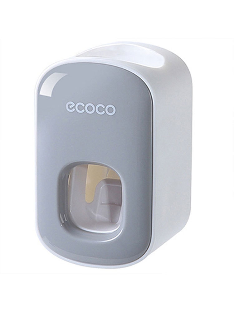 ecoco全自动挤牙膏器套装吸壁挂式牙刷置物架免打孔牙膏挤压神器·挤牙膏器
