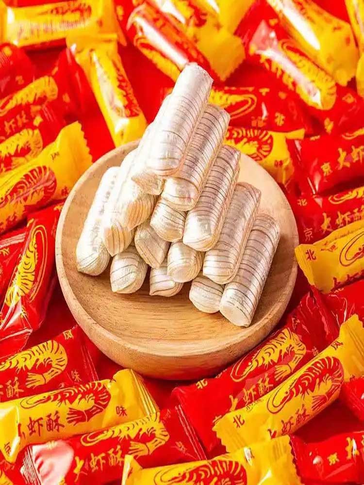 大虾酥花生酥糖500克*4袋