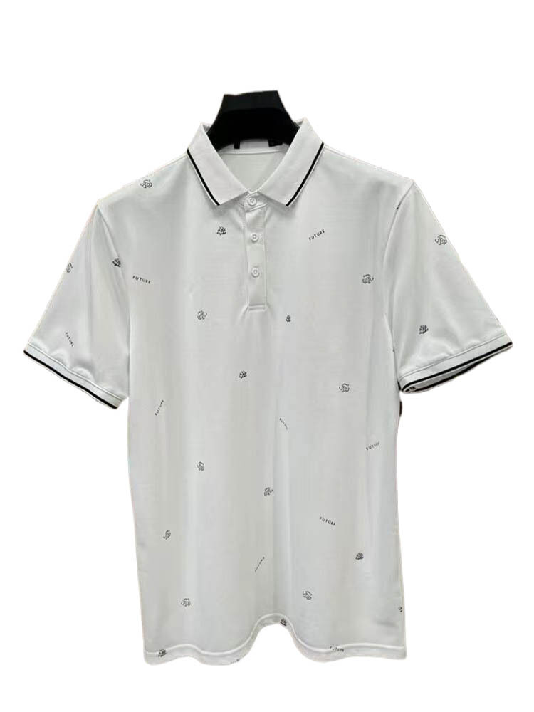 品牌余单夏季polo男士潮流T恤·白色