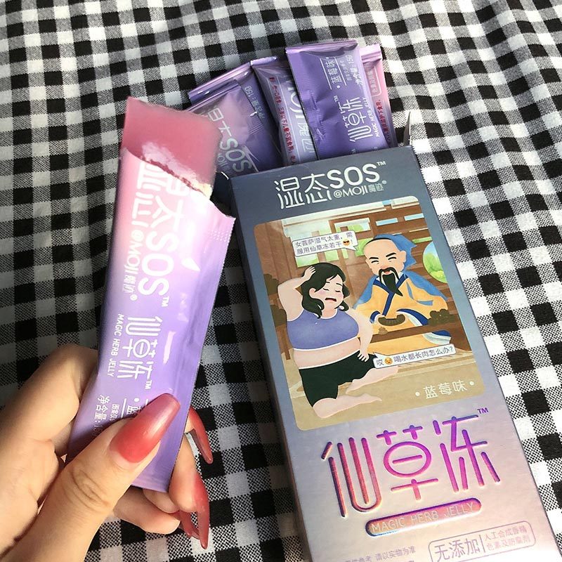 魔迹SOS仙草冻15g*7条*6盒