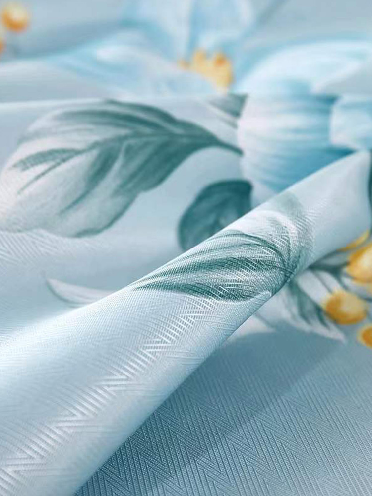 悠梦 凉感冰丝软席三件套230*250cm 花韵依然YX-13110