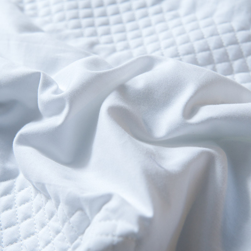 凯特之家 全棉英威达抗菌防螨夹棉床笠1.2米/1.5米/1.8米·白色