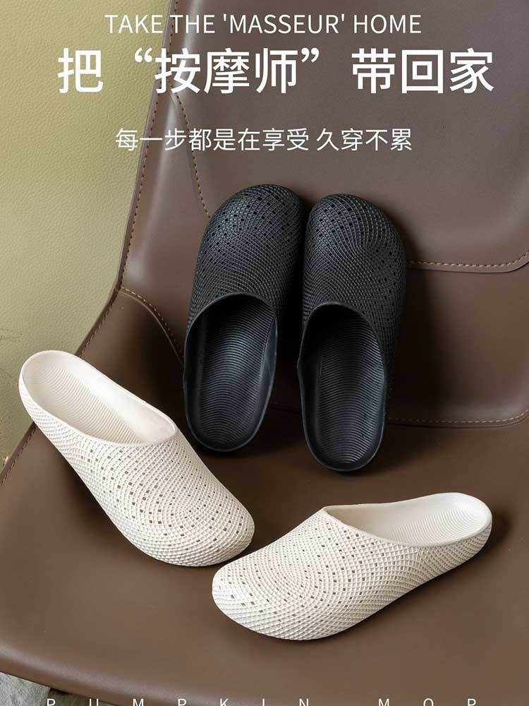 婵阅专柜博肯懒人一脚蹬凉拖·4110-棕色