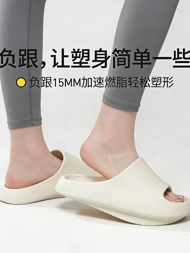 【买一送一】匠心制负跟鞋足弓支撑拖鞋可外穿情侣防滑·YXDXC-FGX蓝色