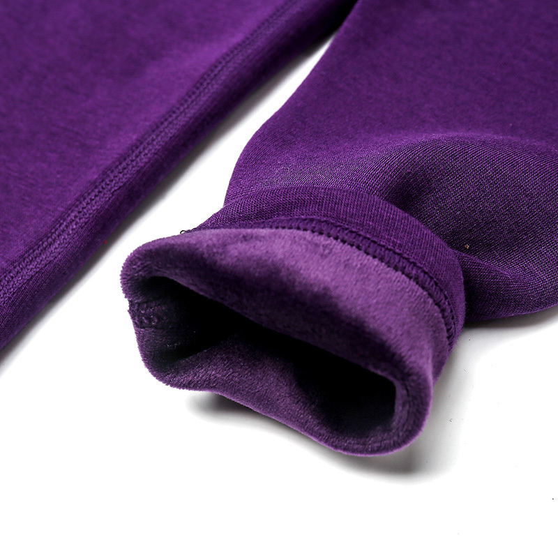 纤丝鸟羊毛女款套装·19311紫罗兰