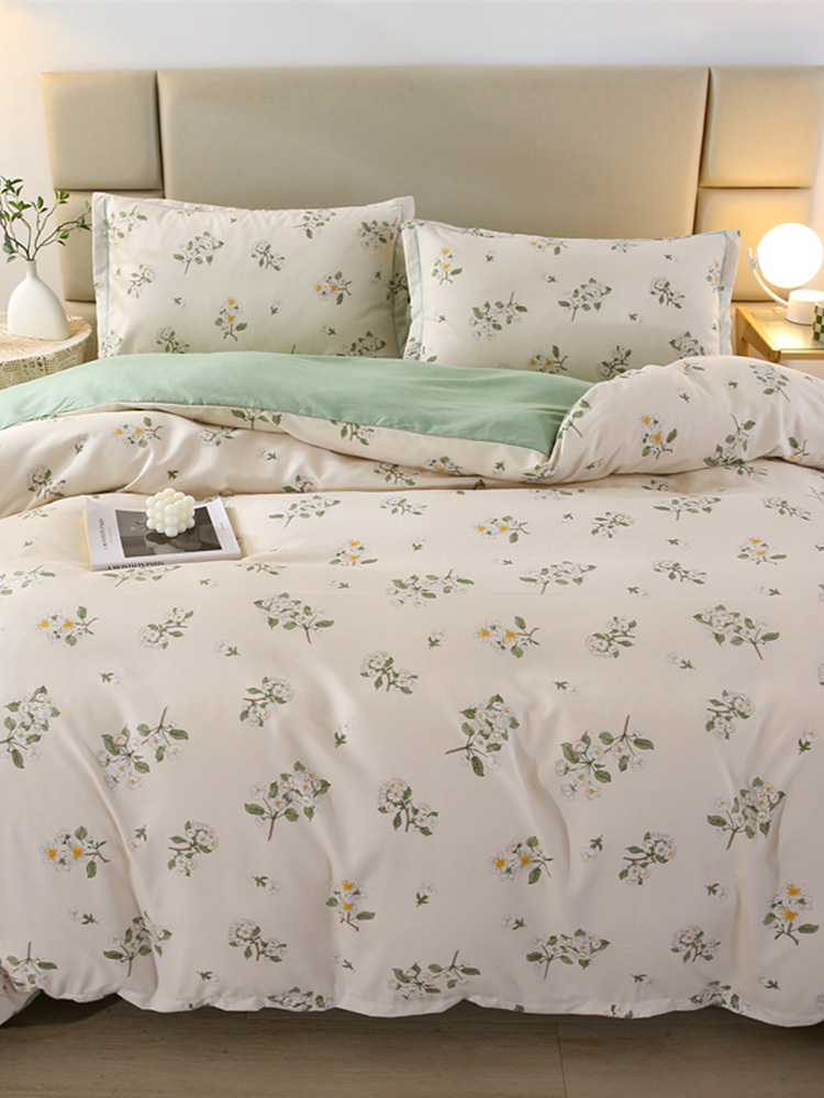 【合众精选】悠梦家居  韵味江南四件套200*230CM YJ8-012·花香满园