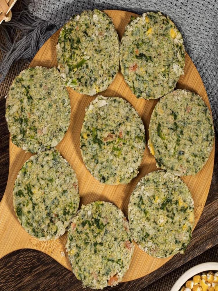 蒲公英煎饼 小煎饼270g*2袋 速食面点半成品手抓小菜饼