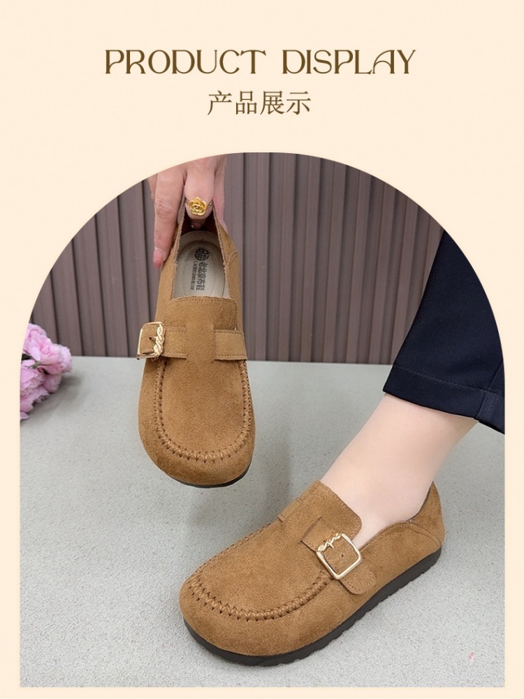 京昇轻软舒适勃肯鞋11-122·驼色