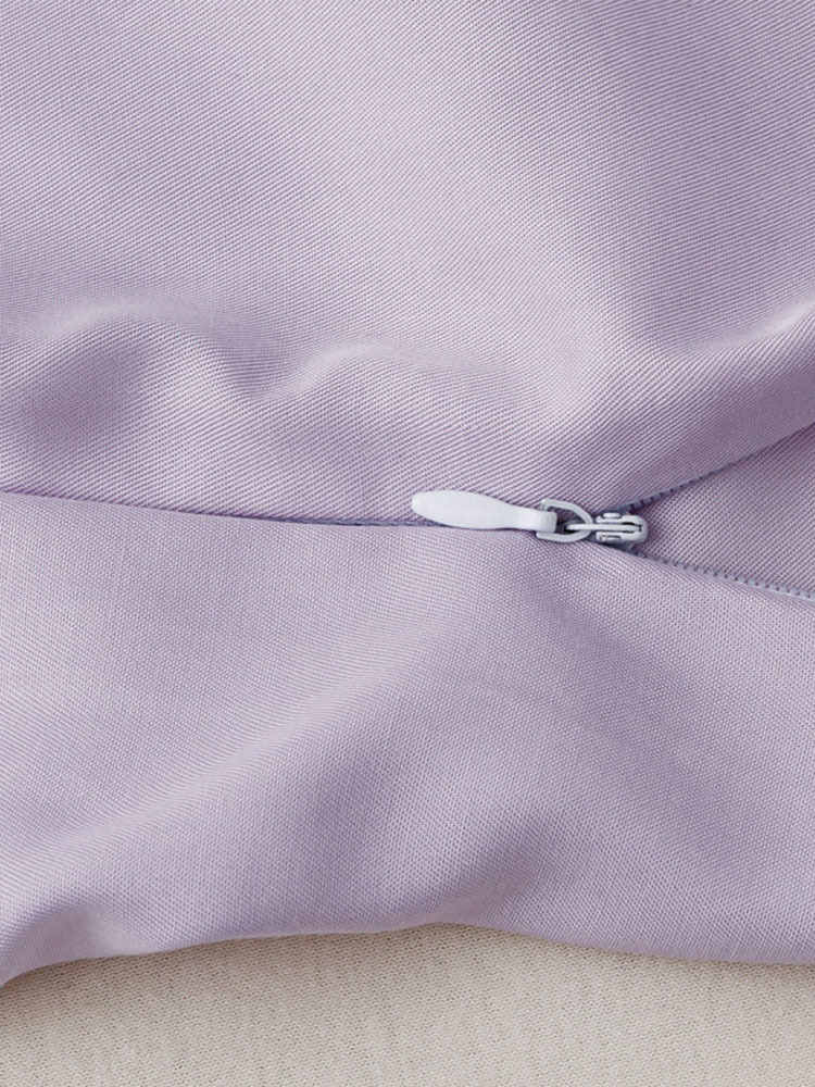 凯特之家轻奢舒适简约时尚天丝睡袋·丁香紫