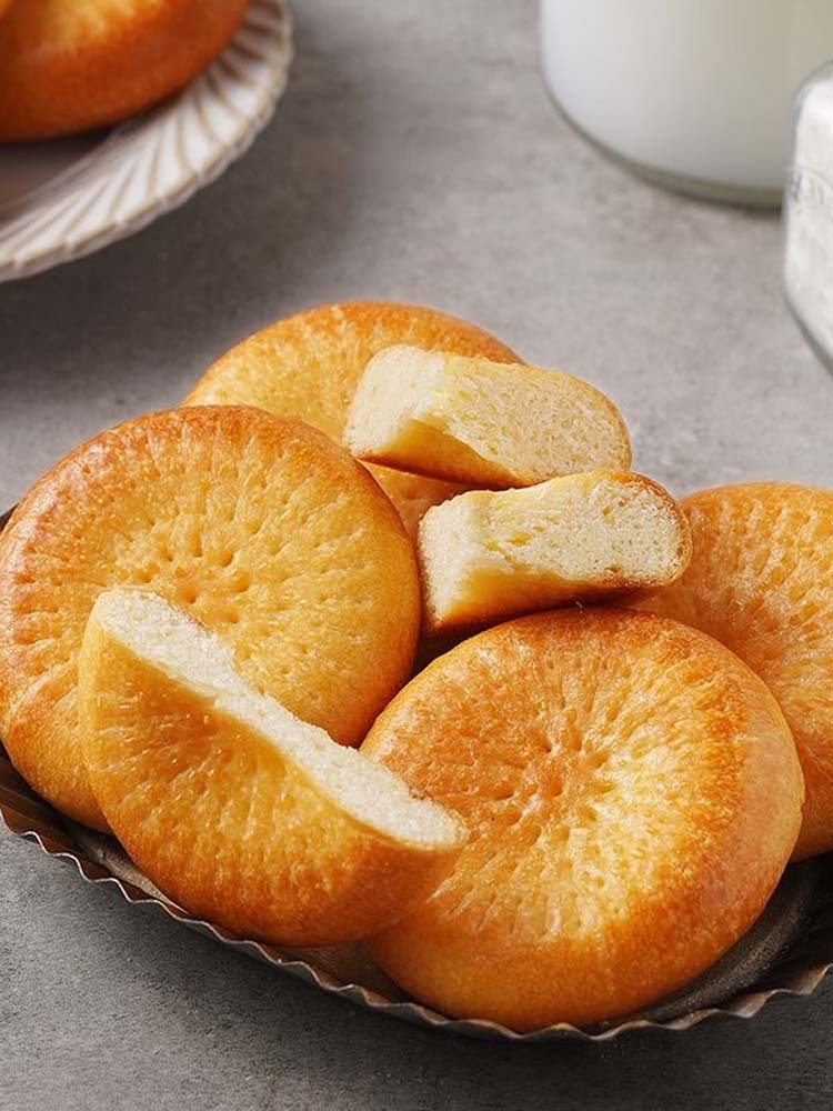 【无添加】新疆牛乳小馕饼30枚