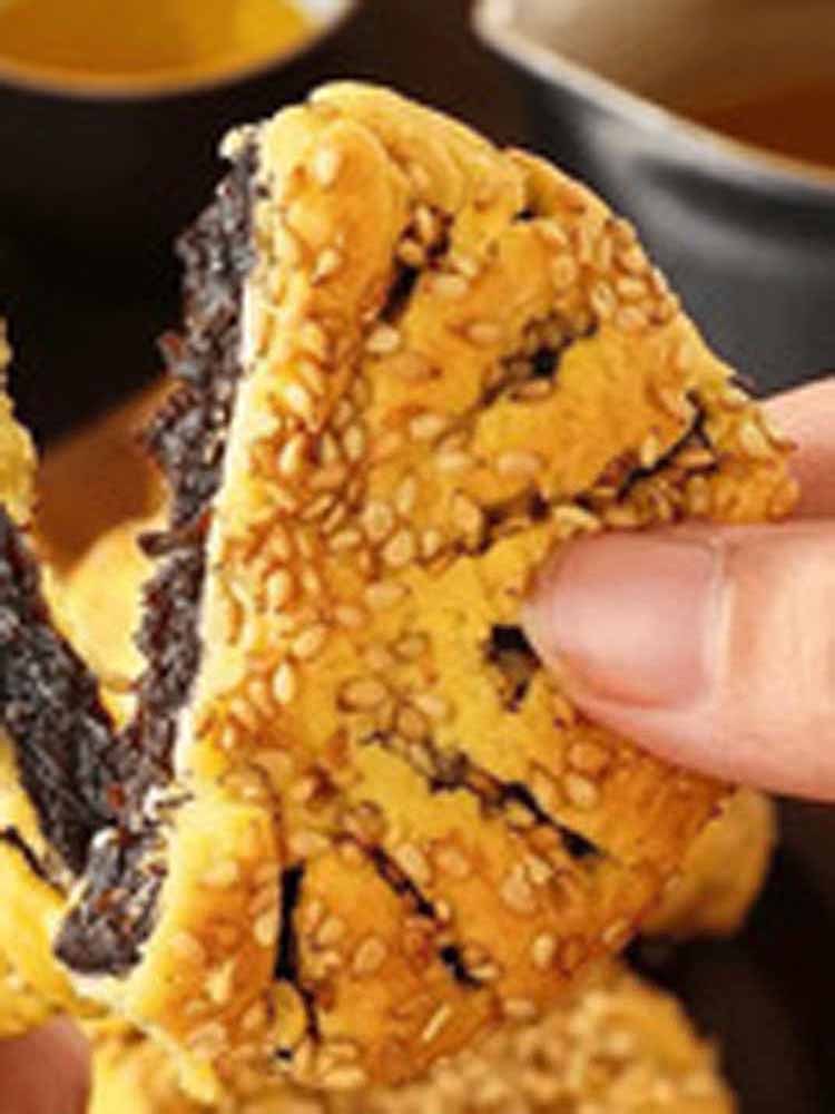 【无添加】全麦高钙软桃酥320克*4盒