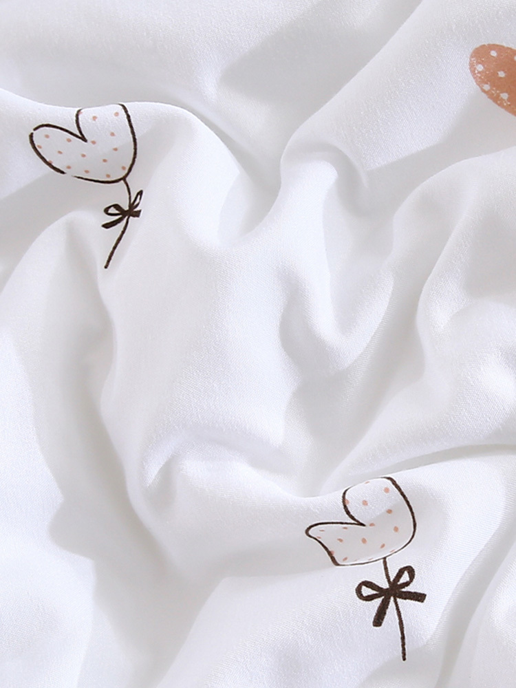 【合众精选】悠梦嘉居 轻柔云感润肤被200*230cm·爱心朵朵 2000g