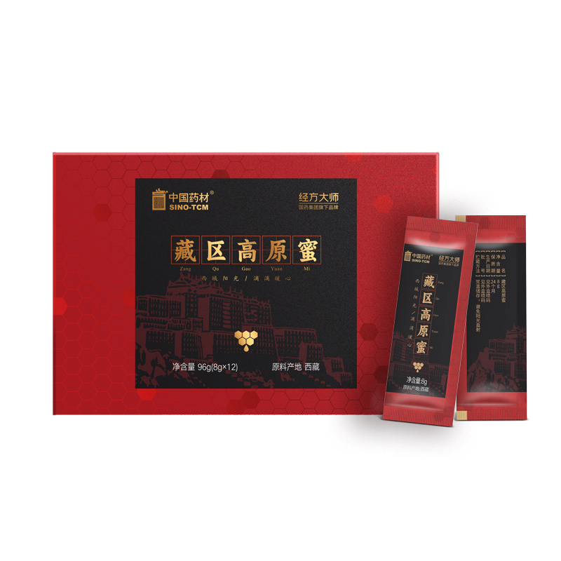 中国药材藏区高原蜜96g*4盒