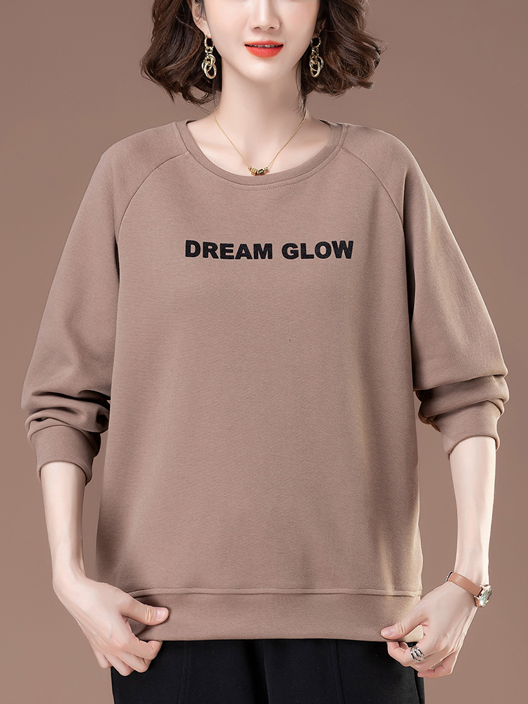 凯诗帕宽松卫衣6155·卡其