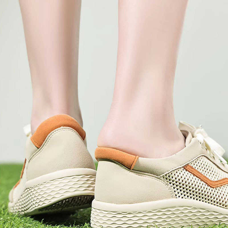 Pansy日本女鞋透气休闲运动一脚蹬夏HD4086·花色