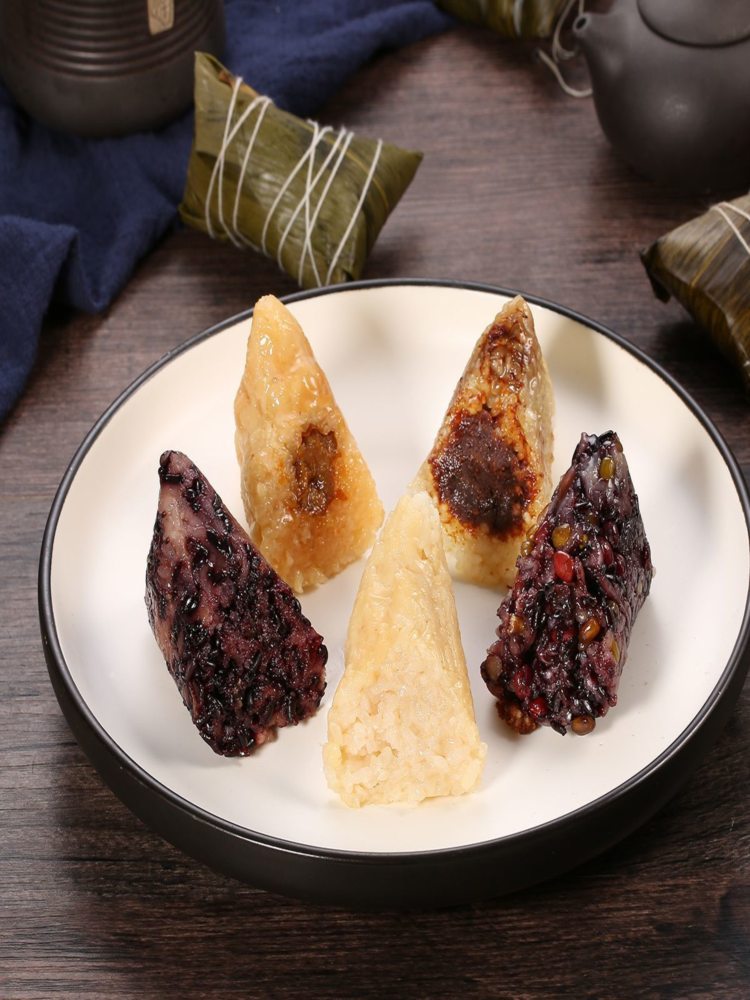 【混合口味】 甜粽子 共24个 八宝粽子+蜜枣粽子+红豆粽子 加热即食早餐