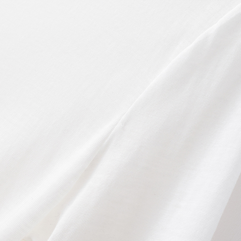 丁摩 天丝羊毛超细薄款针织圆领T恤夏季女士上衣M16·白色