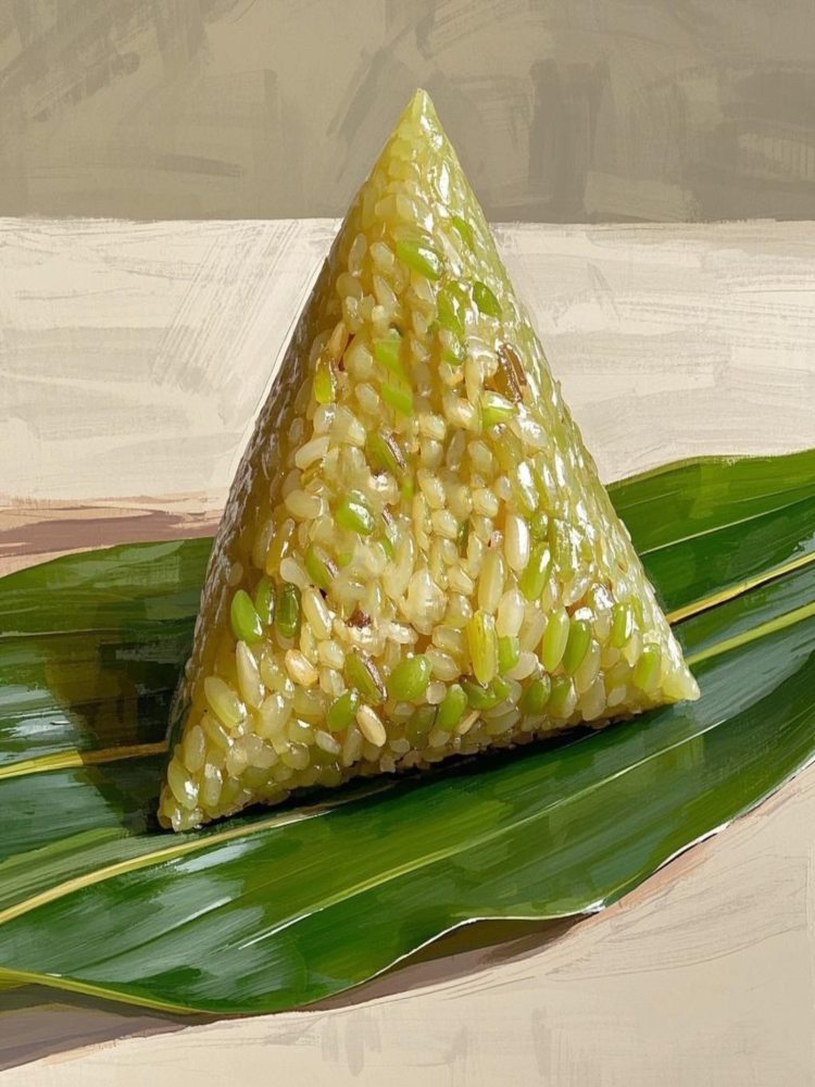 青麦糯米蜜枣粽 5个*3袋【共1500g】杂粮糯米粽子 端午节