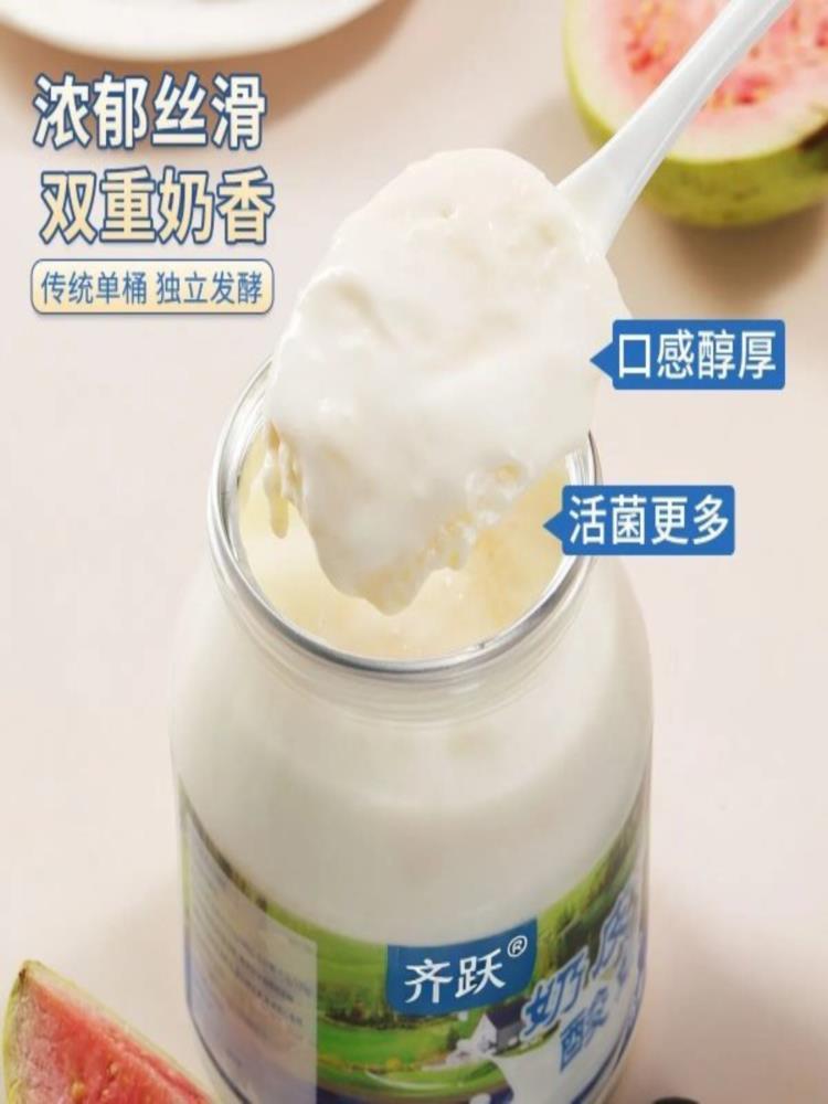 奶皮子酸奶 308g*3罐 酸奶 草原内蒙活菌 内蒙古特产 产地直发