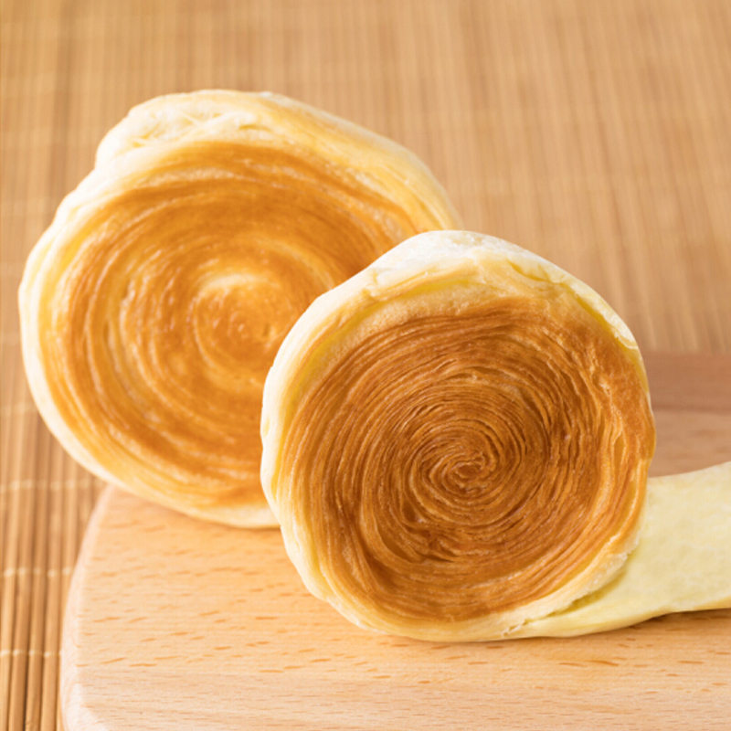 乐锦记撕趣圆面包1000g手撕面包整箱2斤包邮原味早餐食品小面包