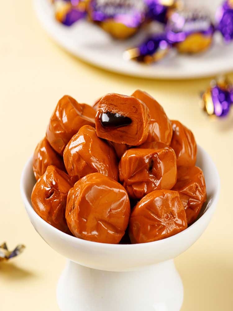 巧克力夹心制品太妃糖500克*4袋