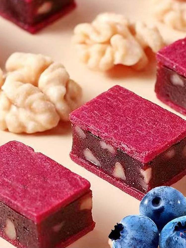 【无添加】蓝莓核桃夹心山楂片500克*2袋