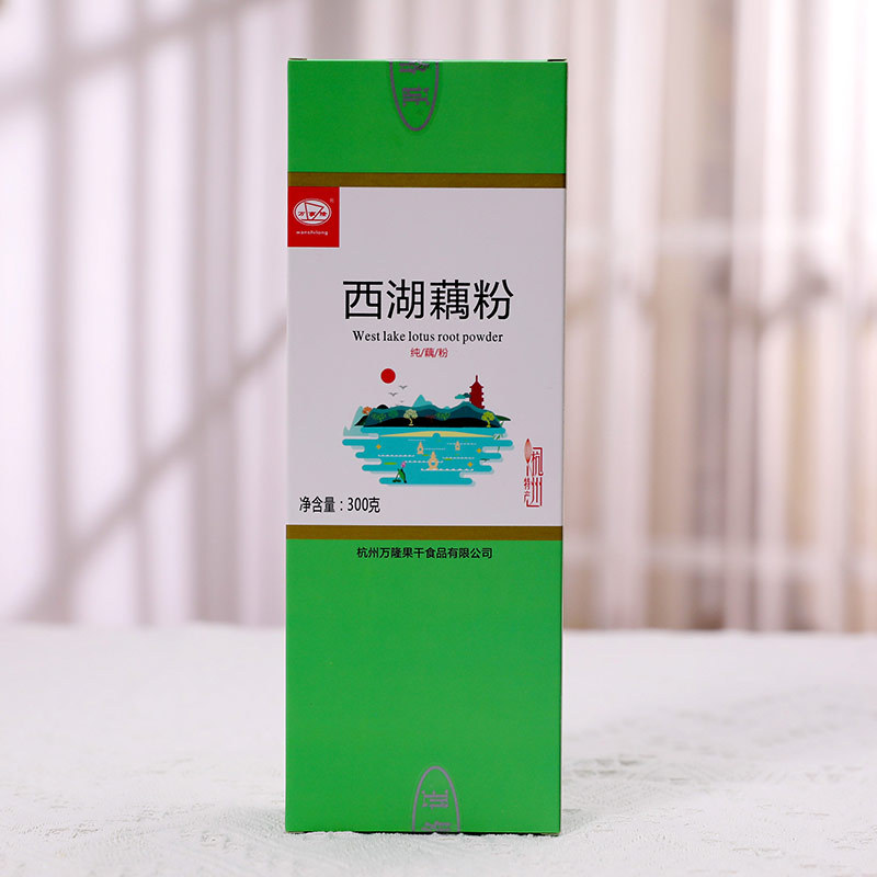 杭州特产西湖藕粉300g*10盒（3种口味）