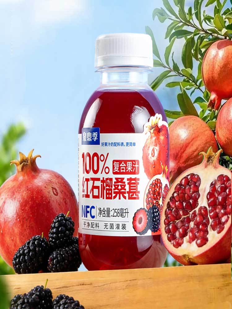 红石榴桑葚复合汁258ml*12瓶