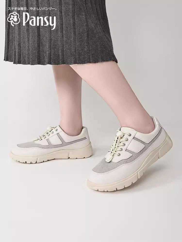 Pansy日本女鞋休闲运动鞋HD4063·驼色