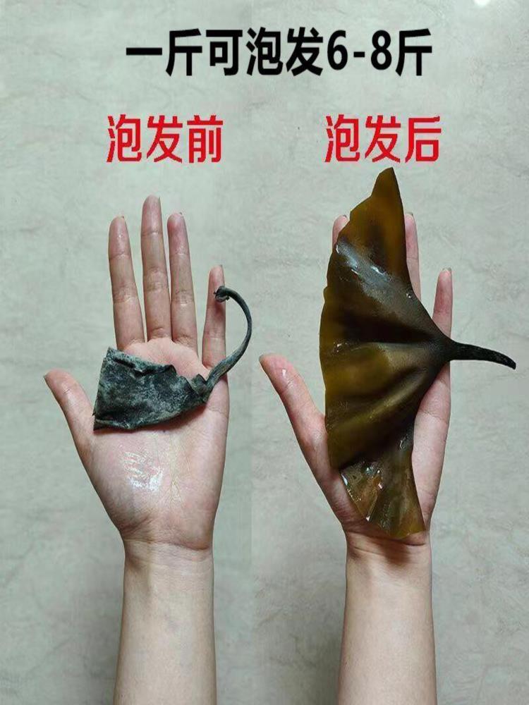 特厚干短海带头 125g*4袋 带头根梗无沙纯海带头凉拌煲汤