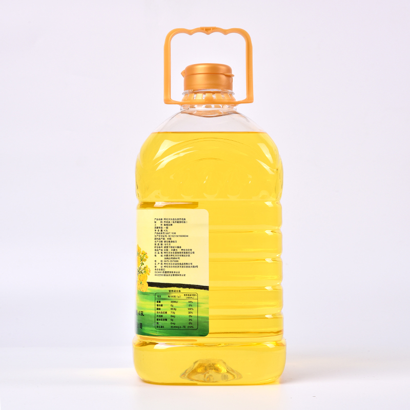 呼伦贝尔品生态芥花油4.5l/桶 共同