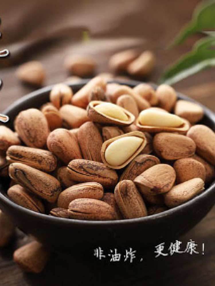 自然之臻虎皮开口松子2罐