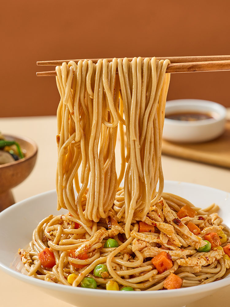 生鲜-西贝鸡丝燕麦面320g*3包