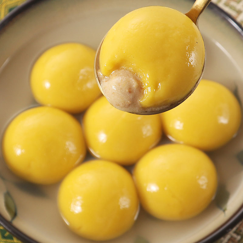 【馋嘴美食】山东大黄米汤圆456g*4 芝麻/花生双拼口味