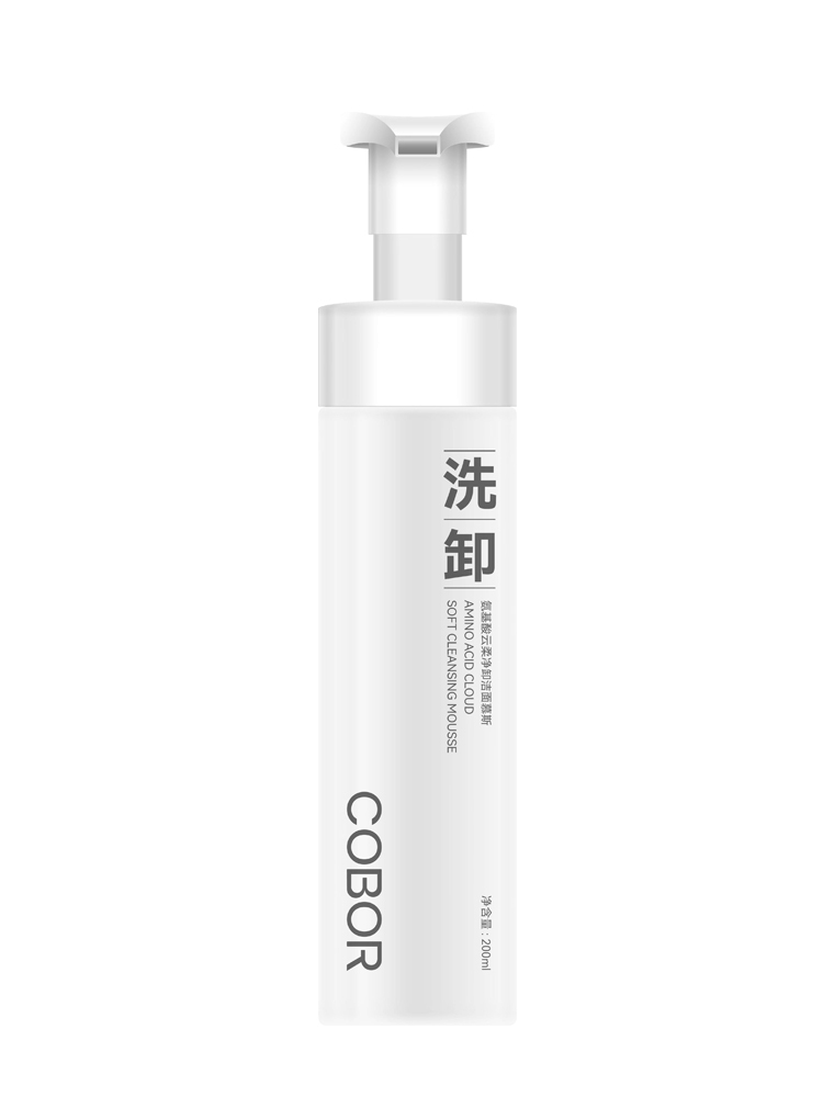 可贝尔氨基酸云柔净卸洁面慕斯200ml*2瓶